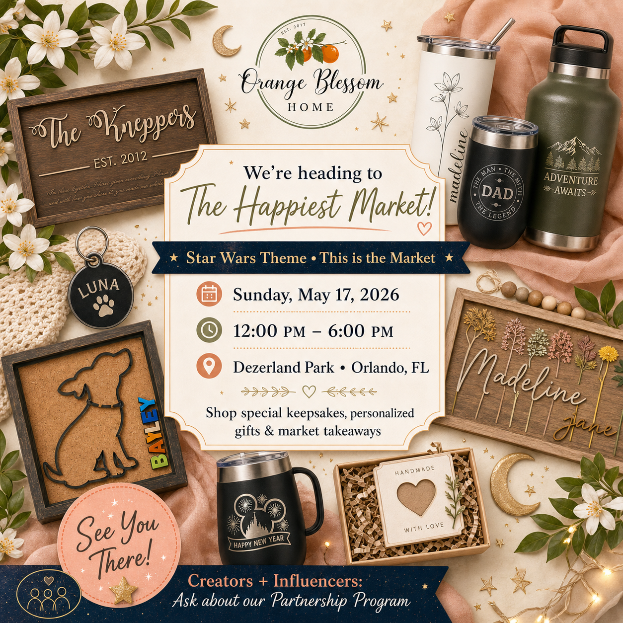 Orange Blossom Home at The Happiest Market: Star Wars-Themed Gifts in Orlando