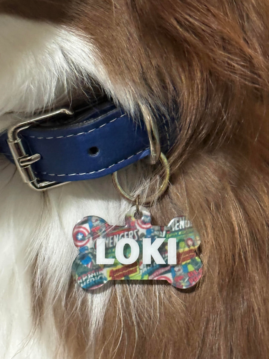 Classic Custom Pet Tag"Custom Dog Bone Pet Tags: Tail-Wagging Style and Safety!
Elevate your pet's look while ensuring their safety with our Dog Bone Pet Tags! Each tag is meticulously crClassic Custom Pet Tag