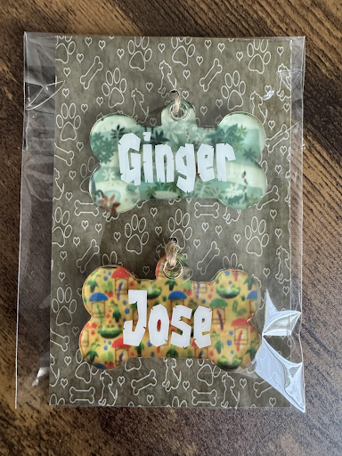 Classic Custom Pet Tag"Custom Dog Bone Pet Tags: Tail-Wagging Style and Safety!
Elevate your pet's look while ensuring their safety with our Dog Bone Pet Tags! Each tag is meticulously crClassic Custom Pet Tag